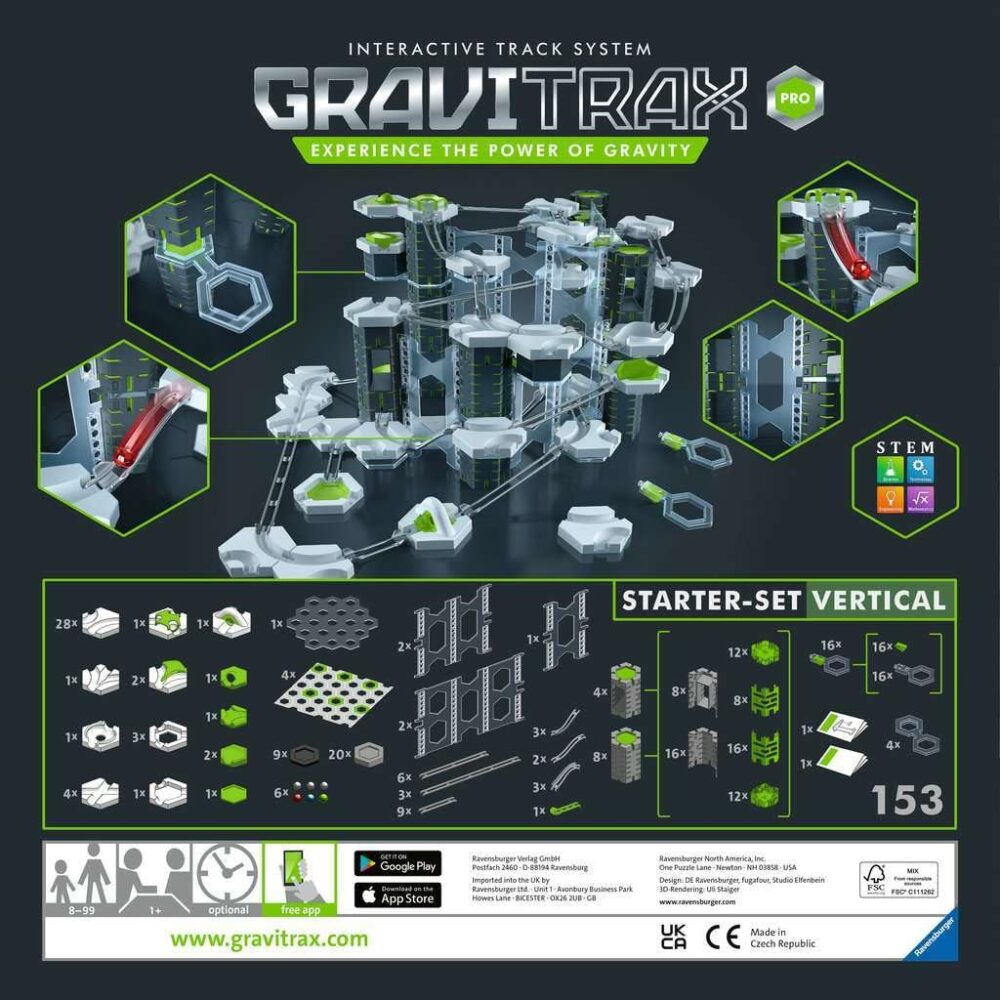 Ravensburger GraviTrax PRO Starter Set Vertical - Image 3