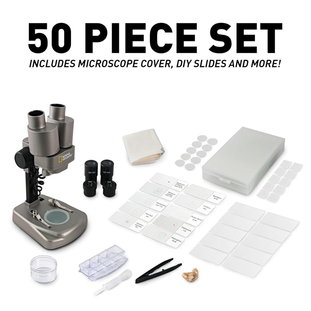 National Geographic Dual LED Student Microscope - Image 4