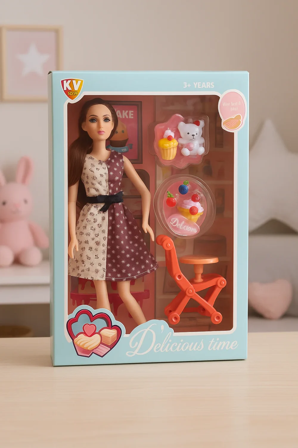Queeble | Delicious Time Fashion Doll Playset
