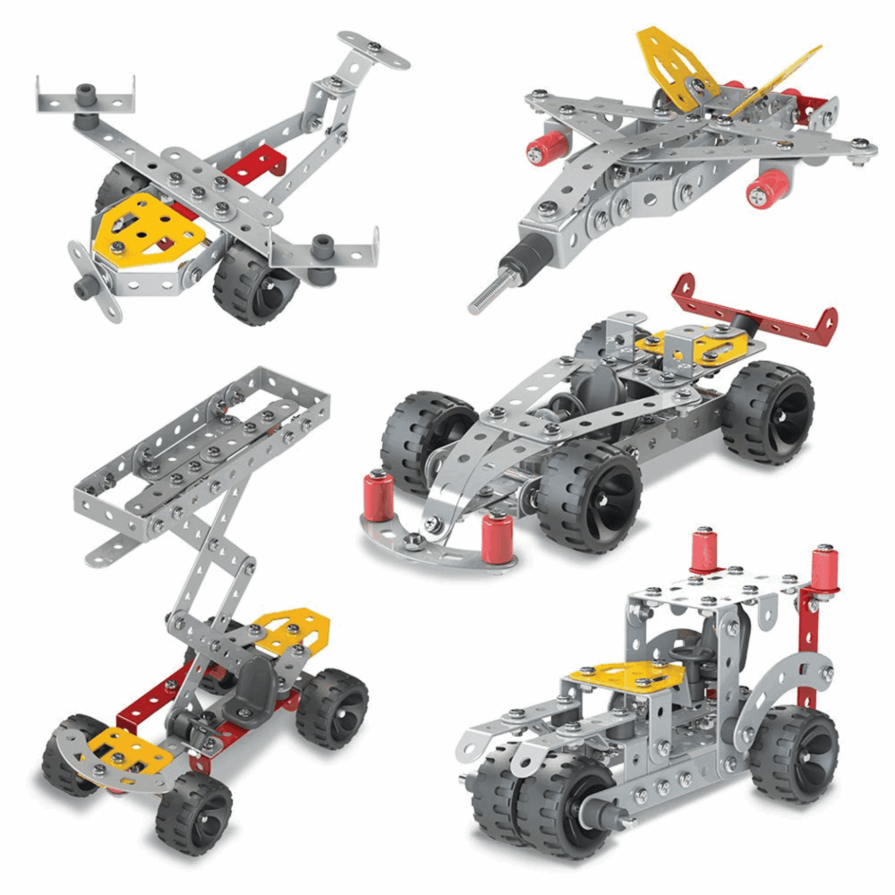 Queeble | Mechanix Set 3 Construction Kit (202 Pcs) - Image 5